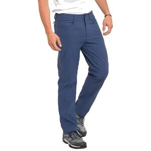 Eddie Bauer Men's Navy Slim Trek Pants